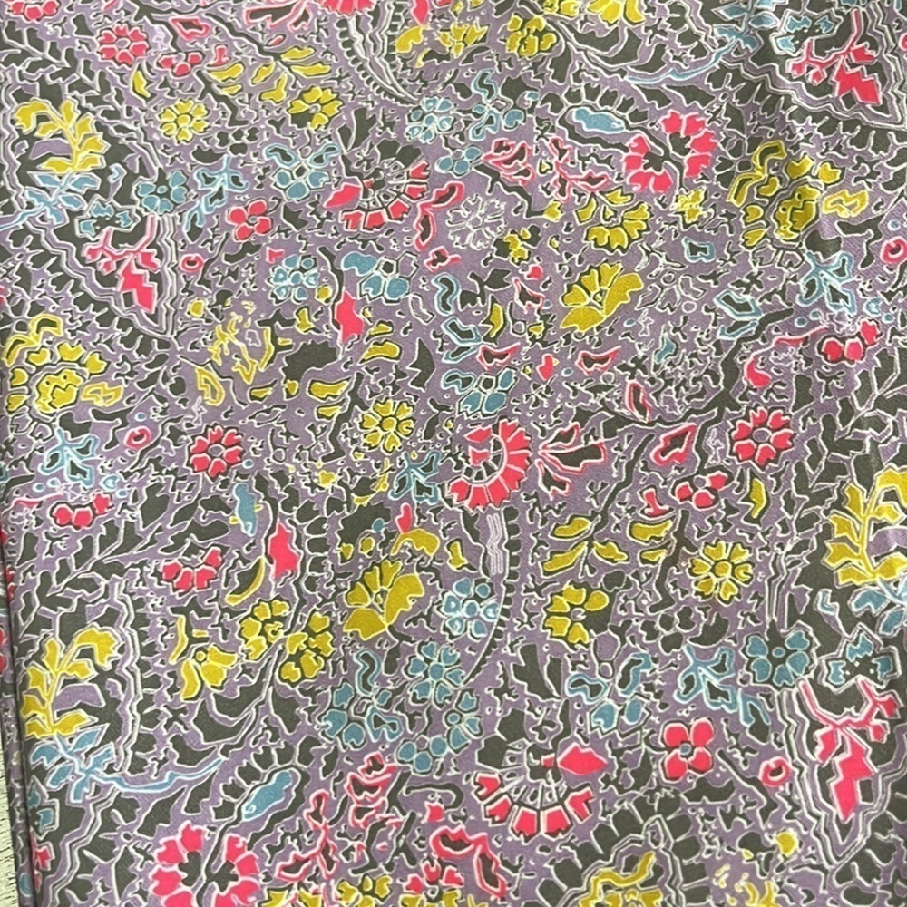 Nike Golf Lavender Paisley Print Bermuda Shorts Size 4 - Picture 3 of 12